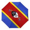 Calculay Flag of Eswatini Portable Automatic Switch Folding Umbrella Manual Sunshade Anti-UV Travel Umbrella Rainproof And Windproof Suitable for Men And Women Automatic view 1
