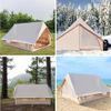 WELLOS Double Door Canvas Glamping Tent Rainproof, Camping Bell Tent for 4 Person with Windows, Easy Set-Up All Season Tents - Embrace Outdoor Luxury with Family-Friendly Tent and Ready for Thrills Large view 4