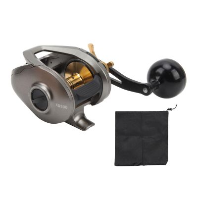 Baitcasting Reel Fishing Reel, Metal 18 +1BB Right Hand Clear Voice Ultra Light Baitcasting Reel for Fishing