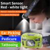 JUJINGYANG 3W Strong LED high Light Running Fishing Camping Emergency Lighting USB Charging Outdoor Waterproof Headlight (Green) view 4