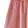 JEsilunmaMY Womens Baggy Cotton Lounge Bermuda Shorts Drawstring Thin Shorts with Pockets Solid Color Casual Wide Leg Shorts (Pink,Large) view 2
