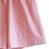 JEsilunmaMY Womens Baggy Cotton Lounge Bermuda Shorts Drawstring Thin Shorts with Pockets Solid Color Casual Wide Leg Shorts (Pink,Large) view 4