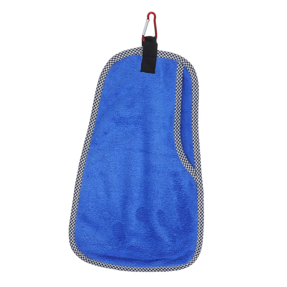 Sosoport Cotton Fish Catching Towel Nonslip Fishing Hand Towel Fish Gripper Tool for Outdoor Use 1pc Blue Random