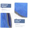 Sosoport Cotton Fish Catching Towel Nonslip Fishing Hand Towel Fish Gripper Tool for Outdoor Use 1pc Blue Random view 3