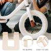 Sosoport Detachable Wooden Bike Scooter Support for Balance Cars Bicycles Skateboards Durable Reliable Parking Fun Display for Boys and Girls view 3