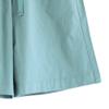 JEsilunmaMY Womens Baggy Cotton Lounge Bermuda Shorts Drawstring Thin Shorts with Pockets Solid Color Casual Wide Leg Shorts (Cyan,4X-Large) view 4
