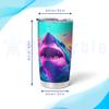 Hyturtle Personalized Gifts Shark Lover - Shark Printed Customized Name Stainless Steel Tumbler 20 oz With Lid - Idea Cute Sea Animal Lover Gifts For Women, Girl, Kids On Birthday, Christmas view 3