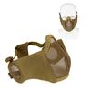 BCOATH Mask Mesh -Style Half Face Mask Foldable Design Ansi Z80.3 Impact Test 1000d Nylon Ventilated view 1