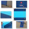 AnorTrek Beach Blanket Sandproof, Extra Large Beach Mat, Sand Free Mat Quick Drying, Lightweight, Soft & Durable Mat for Beach, Yard (Dark Blue & Blue, 6.6 x 6.6 FT (14 Person)) view 3