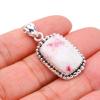 StarGems Natural Rhodonite Handmade 925 Sterling Silver Pendant 1.5" F3785 view 3