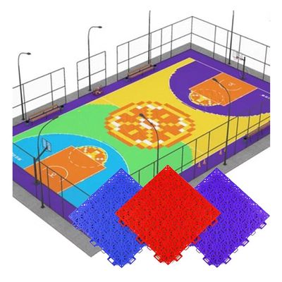 25cm Basketball Court Modular Interlocking Floor Tiles, Deck Pool Yard Basements Gyms Garage Floor Covering Tiles (Color : Grey-1, Size : 16PCS)