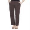 Urban CoCo Women's Yoga Dress Pants Stretchy Casual Slacks Straight Leg Work Pants with Pockets(Brown,M) view 1