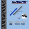 Robship Essentials Turnbuckle Cover Marine Grade Protection for Shroud Turnbuckles, Grafito - 520mm view 2