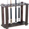 Katzowen 18-Hole Wooden Pool Cue Organizers Rack, Floor Golf Club Organizers Display Stand, for Billiards Rooms & Gymnasiums view 1