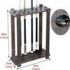 Katzowen 18-Hole Wooden Pool Cue Organizers Rack, Floor Golf Club Organizers Display Stand, for Billiards Rooms & Gymnasiums view 3