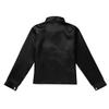 ACSUSS Kids Boys Sequined Button Down Shirt Stage Performance Jazz Hip-Hop Choir Dance Top for Gentlemen Black 7-8 Years view 4
