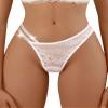 Banamic Women's Glitter Underwear Lace Sexy Breathable Underwear Panties view 1