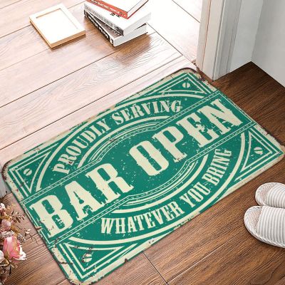 Dsoluuing Fall Door Mats Outdoor Bar Open Rug Home Bar Decor Bedroom Accessories (Size : 40X60CM)