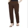 Urban CoCo Women's Yoga Dress Pants Stretchy Casual Slacks Straight Leg Work Pants with Pockets(L?Chocolate) view 3