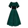 Women's Plus Size Victorian Dress Flare Sleeve Off Shoulder Medieval Dresses with Corset Patchwork Ball Gown view 4