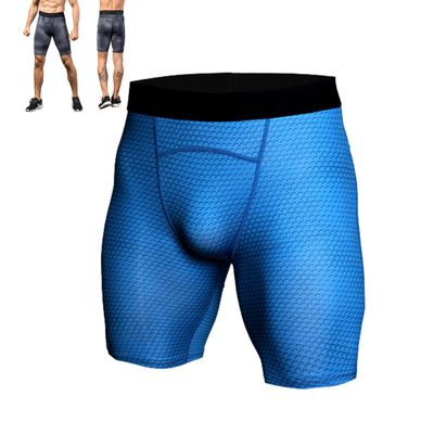 Ionic Energy Field Therapy Compression Shorts for Men,Men's Tight PRO Shorts Sports Fitness Running,Men's Quick Dry Shorts (1PCS-B,L)