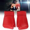 NDNCZDHC Adult Boxing Gloves, Boxing Training Gloves for Men and Women, Boxing Gloves for Boxing, Kickboxing, Mixed Martial Arts, Muay Thai, 10oz(Red) view 4