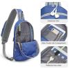 G4Free Sling Bag RFID Blocking Lightweight Crossbody Backpack Chest Shoulder Bag for Travel Sports Running view 2