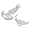 Outdoor Stainless Steel Folding Grappling Gravity Hooks Climbing Claw Camping view 1
