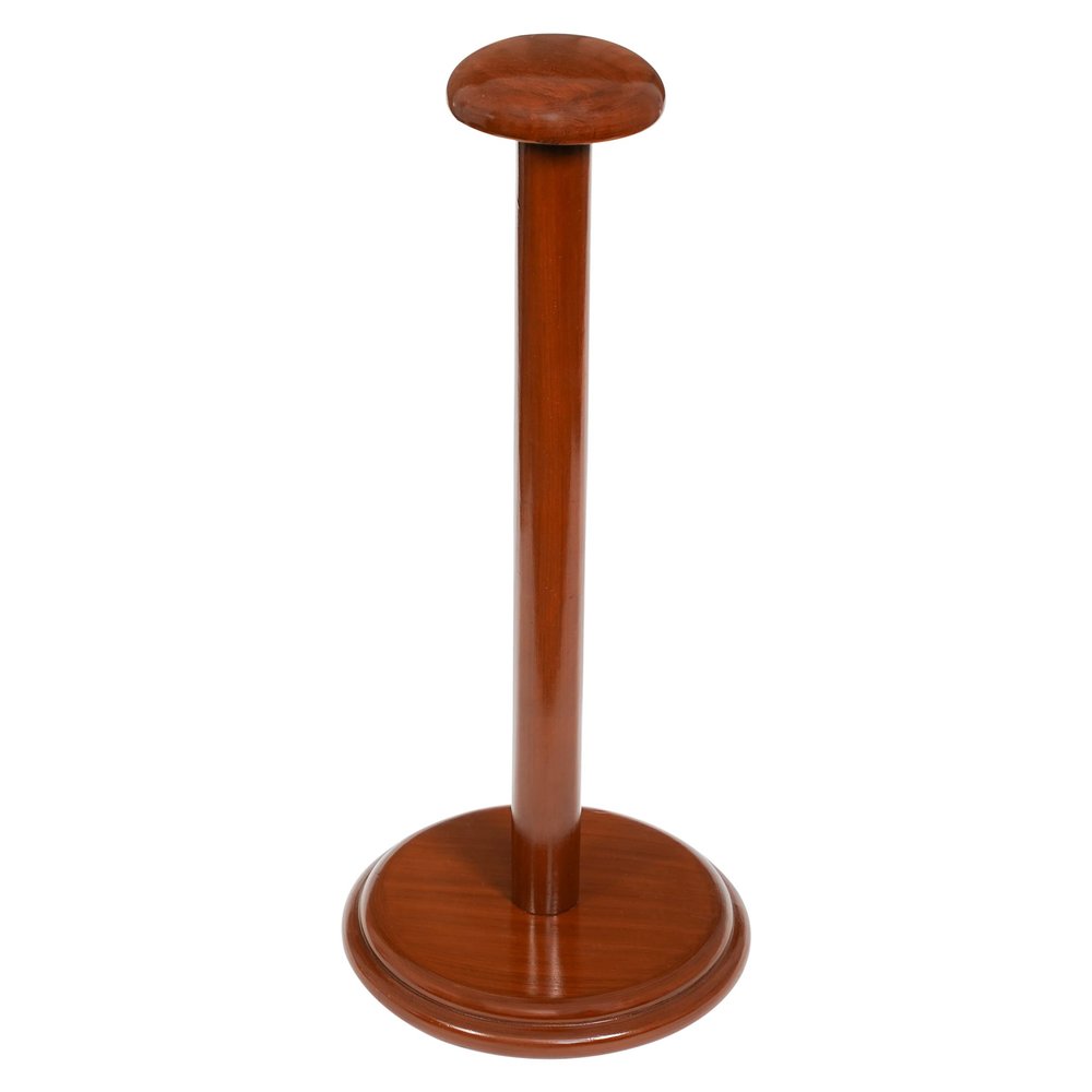 HISTORICAL MART Wooden Helmet Stand Solid Medieval Roman Viking Helmet Display Stand Crusader Display Templar Spartan Cosplay LARP Knight Stand