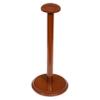 HISTORICAL MART Wooden Helmet Stand Solid Medieval Roman Viking Helmet Display Stand Crusader Display Templar Spartan Cosplay LARP Knight Stand view 1