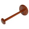 HISTORICAL MART Wooden Helmet Stand Solid Medieval Roman Viking Helmet Display Stand Crusader Display Templar Spartan Cosplay LARP Knight Stand view 3
