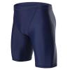 K898 Men's Swim Jammers UPF50+, Swim Training Printed Jammer Swimsuit Endurance Compression for Men (Navy-WF, S) view 1