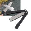 QANYEGN Pocket Knife Sharpener, Folding Sharpening Stone, Handheld Sharpening Stone, Suitable for Garden Outdoor Camping Kitchen Use. view 4