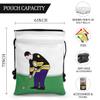 montela golf Valuables Pouch,Golf Bag Pouch with Drawstrings Golf Tee Bag Leather Golf Tee Pouchs for Men Women(Funny) view 3