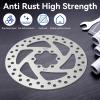 140mm Disc Rotor Brake, Stainless Steel Bike Rotors Bicycle Brake Disk, 6 Hole Bike Discs with 6 Bolts for Electric Scooter Road Mountain Bikes BMX MTB view 3