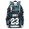 FANwenfeng Basketball Player 23 Luminous Backpack Travel Daypack Fans Bag (Style 15) view 1