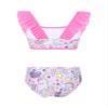 Moggemol Kids Girls Mermaid Bikini Swimsuit Ruffles Swimwear Sets Tank Tops with Bottoms 2 Piece Bathing Suit B#Colorful04 12 Years view 4