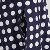 50 Halter Dresses with Pocket Vintage Polka Dot Dress for Women 50s Rockabilly Dresses 60s Fit and Flare Cocktail Dress Vintage Spring Tea Party Swing Dress Navy Polka Medium view 4