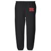 LOGOVISION Rutgers University Primary Logo Mens Jogger Sweatpants, Black, Xx-Large view 2