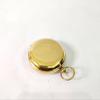 Ganga Nautical Brass Push Button Compass, Pocket Compass, Push Button face Open Compass Pocket 2 Size Compass, Christmas view 2