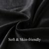Ciormis Black Rave Shawls, Elegant Blanket Pashmina Scarves for Women Winter Evening Party(US-Black) view 3