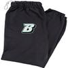 LOGOVISION Binghamton University Primary Logo Mens Jogger Sweatpants, Black, Xx-Large view 1