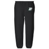 LOGOVISION Binghamton University Primary Logo Mens Jogger Sweatpants, Black, Xx-Large view 2
