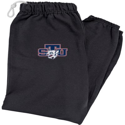 LOGOVISION St. Thomas University Primary Logo Mens Jogger Sweatpants, Black, Medium