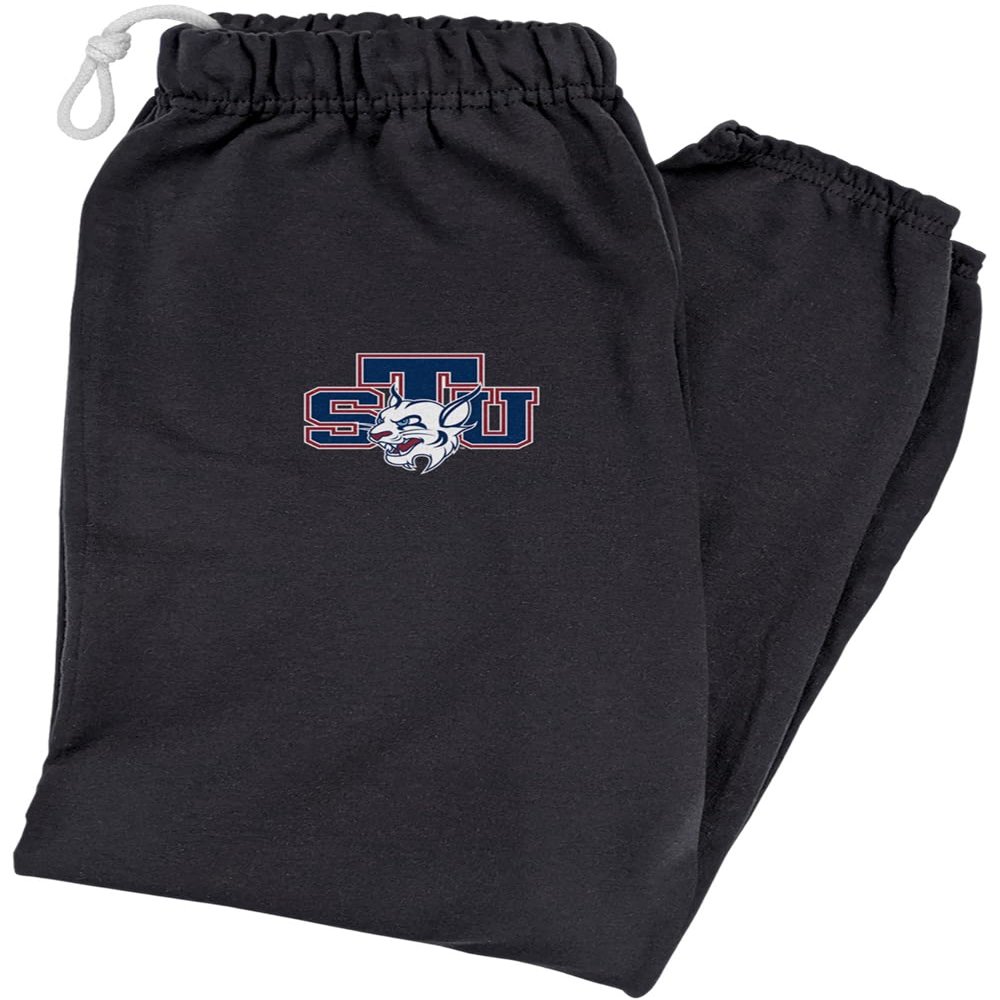 LOGOVISION St. Thomas University Primary Logo Mens Jogger Sweatpants, Black, Medium