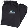 LOGOVISION Northern Vermont University Primary Logo Mens Jogger Sweatpants, Black, Xx-Large view 1
