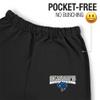 LOGOVISION St. Marys University Primary Logo Mens Jogger Sweatpants, Black, X-Large view 3