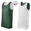 Custom Team Basketball Jersey with Your Custom Name and Number Youth Sports Tee Forest Green view 4