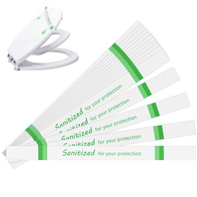 Germiwipe Printed Toilet Seat Bands, Paper, (Case of 500) Green
