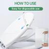 Germiwipe Printed Toilet Seat Bands, Paper, (Case of 500) Green view 2
